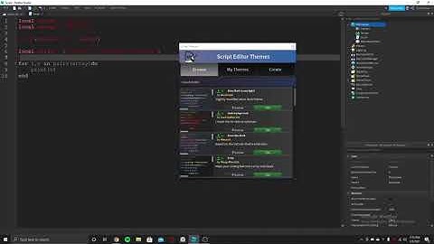 How to add custom theme to a script editor (roblox studio)