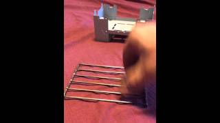Bushcraft Esbit compact stove with grill mod