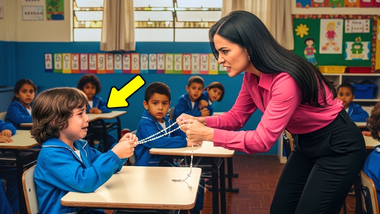 Maestra Evangélica le quita el rosario a un niño… ¡y la Virgen María responde!