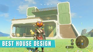 Link’s Mansion with Pool (BEST HOUSE DESIGN / LAYOUT TOUR) - Zelda Tears of The Kingdom screenshot 3