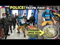 FILIPINO POLICE GIVE ME TRAVEL PASS - Celebrated With Giant Local Rice Soup!