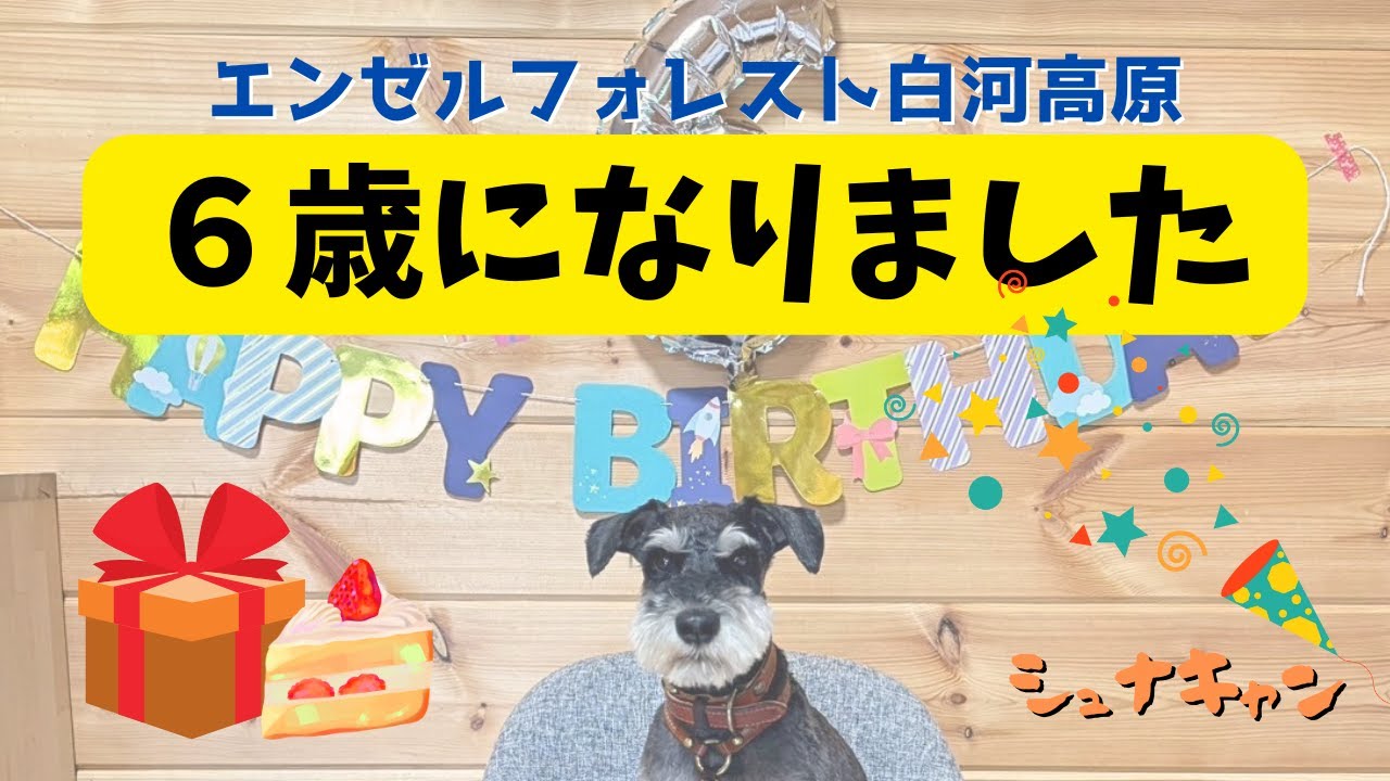 【イベント】エンゼルフォレスト白河高原 ”ジジ ６歳になりました”