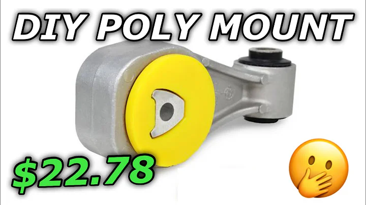 How to Fix / Upgrade Motor Engine Mounts for $22.78 | Polyurethane Mount | 3M Windo-Weld Review