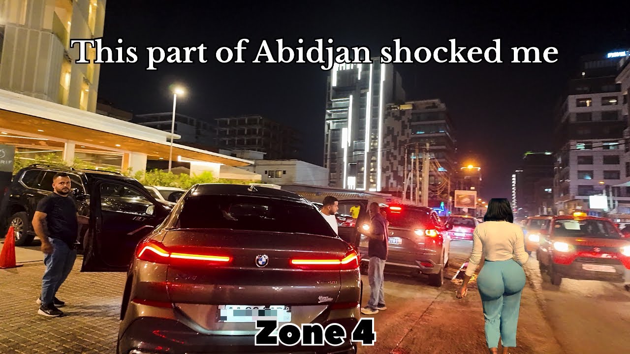 2025 NIGHTLIFE IN THE HIGHEST LEBANESE SETTLEMENT IN ABIDJAN Zone 4 | AFRICA NIGHTLIFE