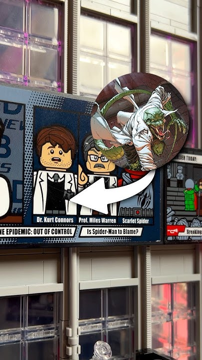 Отсылки и Пасхалки набора ЛЕГО Дейли Бьюгл #shorts #lego #spiderman # ...
