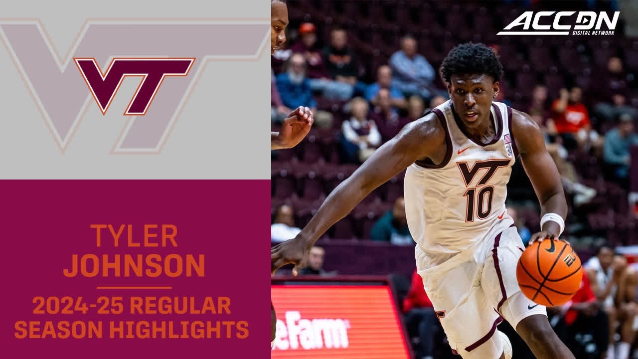 Tyler Johnson 2024-25 Regular Season Highlights | Virginia Tech Guard