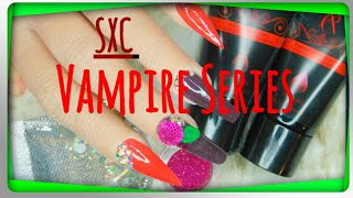 Wow Vampire Series SXC/ Thermal Polygel /Easy Nails / #coffinnails #stilettonails #polygelnails