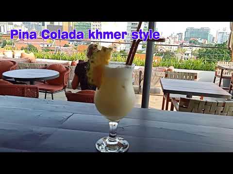 how-to-make-pina-colada-khmer-style-|-pina-colada-cocktail-2019