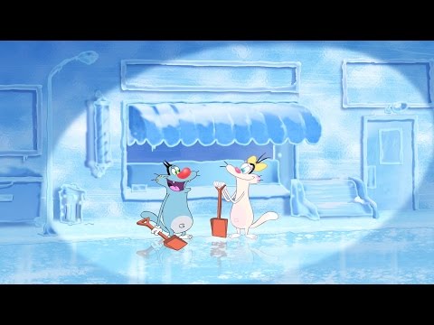 Oggy and the Cockroaches - Ужасный снежный таракан (S04E66) Full Episode in HD