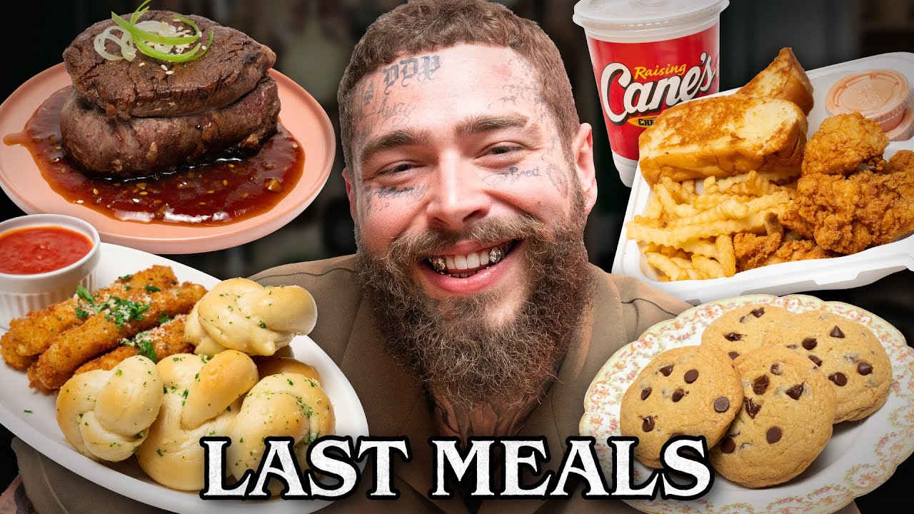 Post Malone Eats His Last Meal