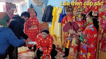 Hát then Lạng Sơn, đón tướng cưỡi ngựa gai. Lễ lẩu then Quân cấp sắc. P3