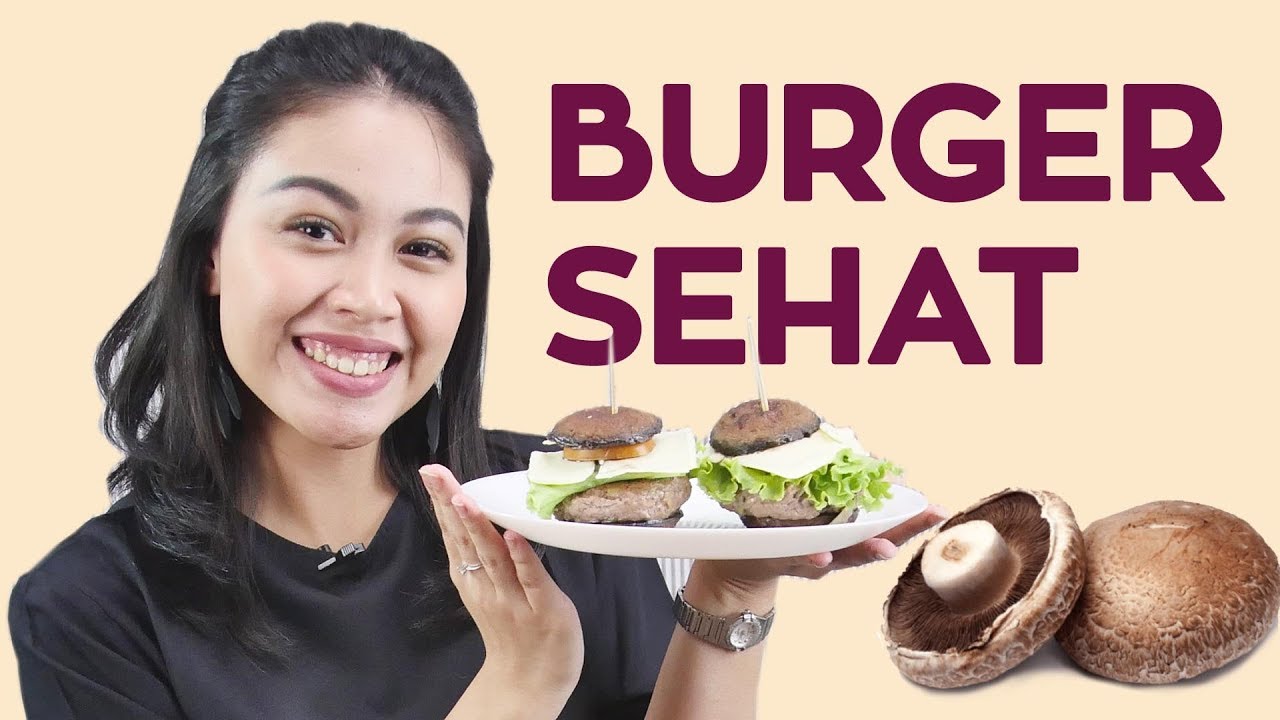 Inilah Resep Burger Jamur Sehat Cocok Banget Untuk Diet 