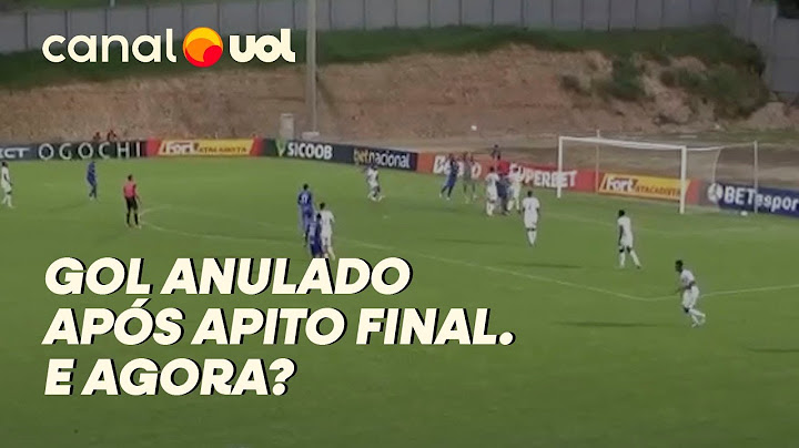 ÁRBITRO ANULA GOL APÓS SINALIZAR FIM DE JOGO E GERA CONFUSÃO EM ESTADUAL; VEJA LANCE