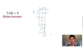 Decimal Long Division