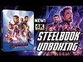 AVENGERS ENDGAME ★ NEW STEELBOOK LENTICULAIRE UNBOXING EXCLU 4K UHD / BLU-RAY ZAVVI