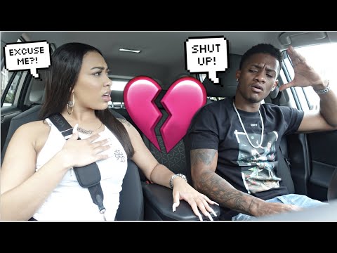 Telling My Girlfriend To SHUT UP To See Her Reaction..*NEVER AGAIN*