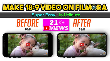 How To Create 18:9/19:9/21:9 Videos In Filmora From 16:9 Aspect Ratio (Very Easy) | Aroundthealok
