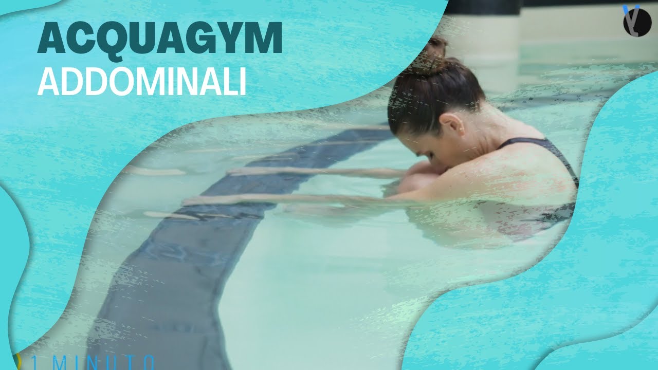 Aquagym: esercizi per gli addominali