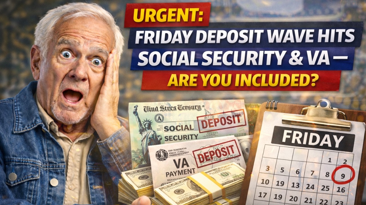 URGENT: Friday Deposit Wave Hits Social Security & VA — Are You Included?
