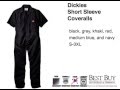 Dickies Short Sleeve Coveralls - Best Buy Uniforms