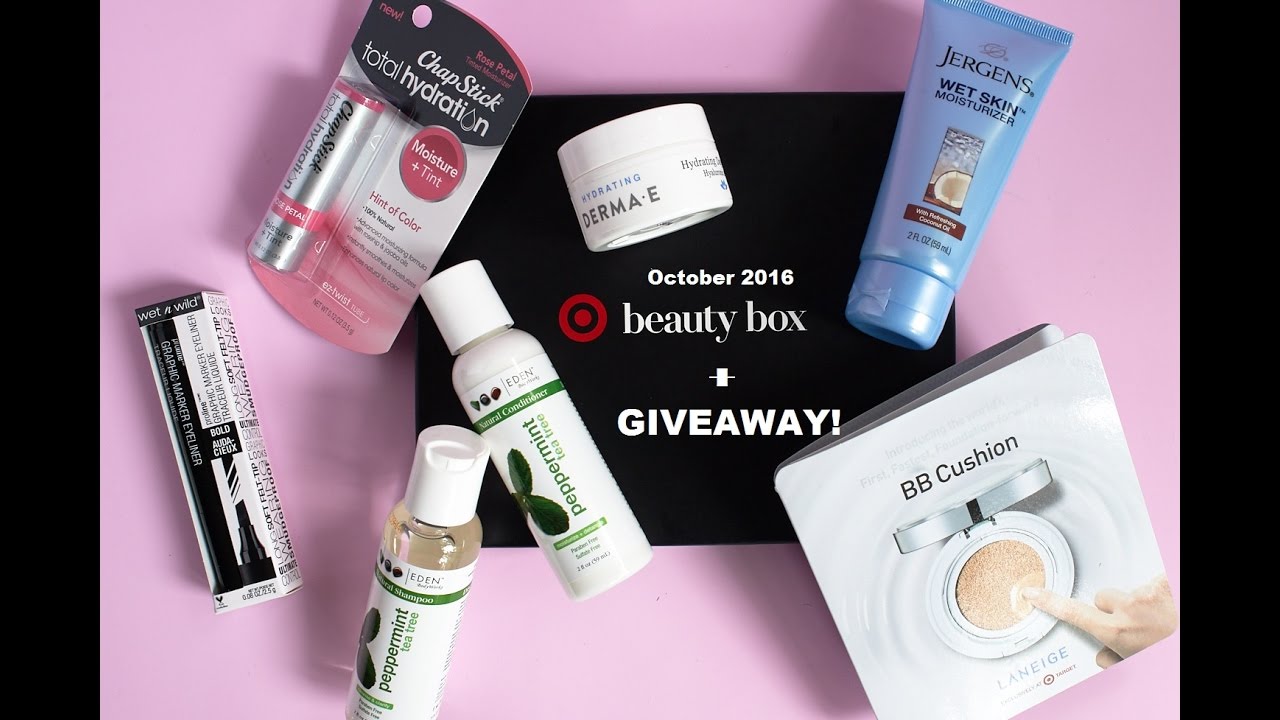 October Target Beauty Box unboxing 2016 + GIVEAWAY! |CLOSED|