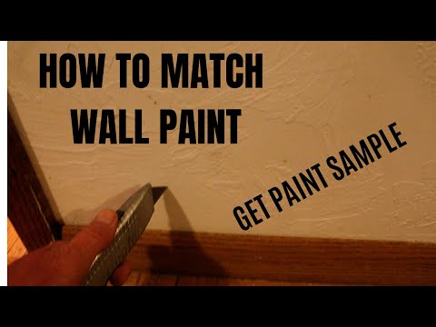 How To Match Paint Colors On Wall