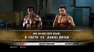 WWE '12 - R-Truth vs. Daniel Bryan - Backstage Brawl