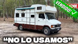 😲Motorhome MUY EQUIPADO, con poco kilometraje y mucho espacio para salir a viajar cómodo | EN VENTA 