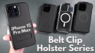 iPhone 15 Pro Max Series Cases by MOTIVE - Bunker, Ranger & Crystal Series