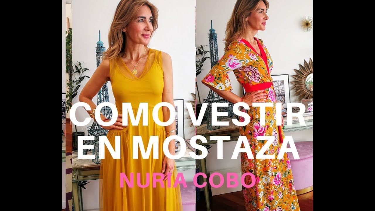 COMO VESTIR COLOR MOSTAZA - YouTube