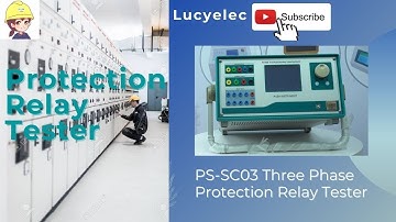 Secondary Injection Test Kit PS-SC03 Three Phase Protection Relay Tester