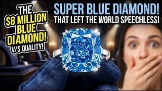 The Super Blue Diamond That Left the World Speechless! 💎