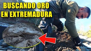 BUSCANDO ORO EN EXTREMADURA – Día 1 | Empieza la aventura y ENCUENTRO ORO REAL 💰🌄