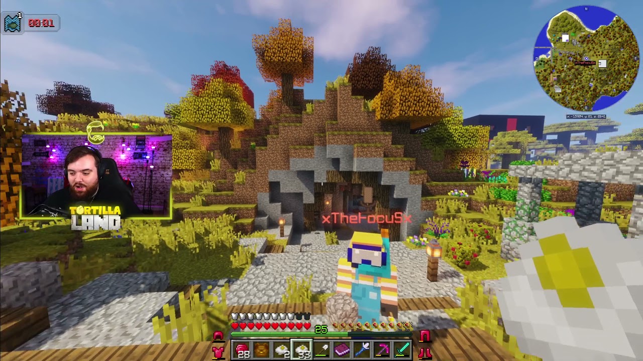 Ibai ve su nueva casa de parte de Auron Tortillaland YouTube