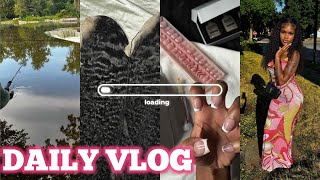 FISHING DATE, DOING MY NAILS, NEW INVENTORY IN, NIGHT OUT + LAUNDRY AGAIN