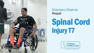 Epidural Stimulation For T7 Spinal Cord Injury Patient Shantanu From Nepal