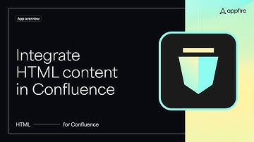 Product Overview - HTML for Confluence