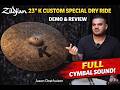 Zildjian 23" K Custom Special Dry Ride – Full Cymbal Sound Demo & Review - Jason Oosthuizen