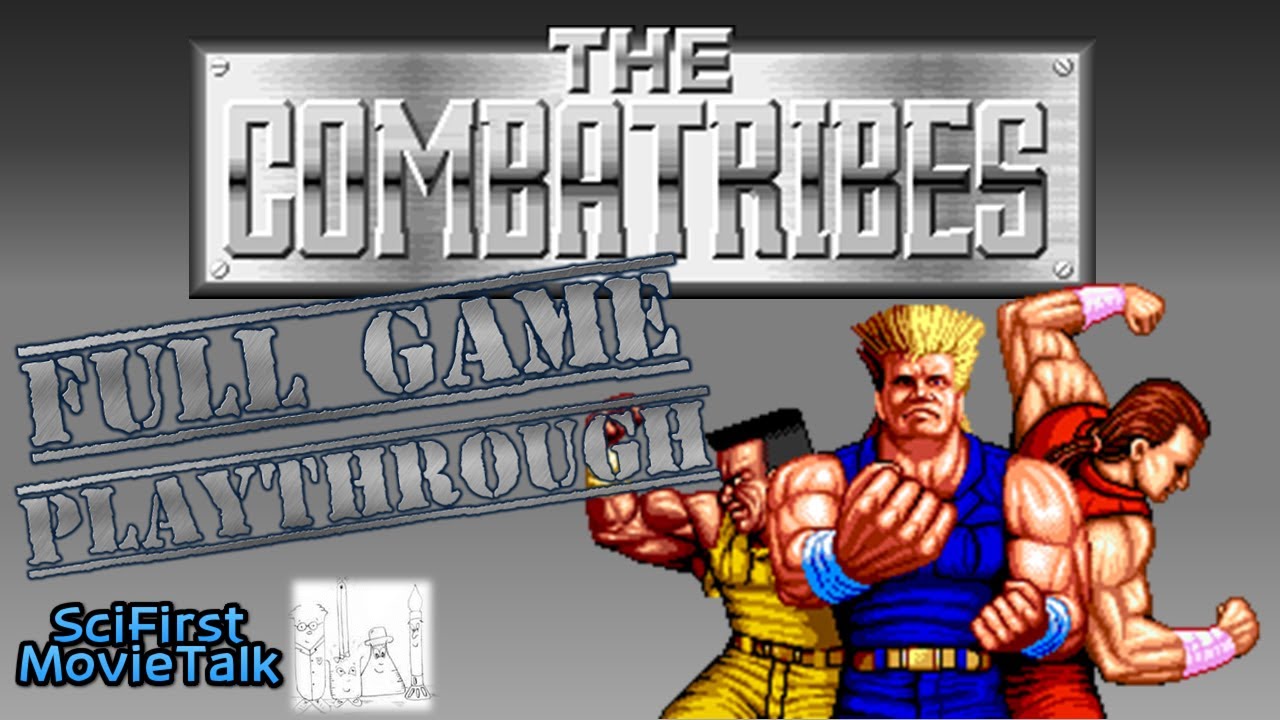 The Combatribes Arcade - Full Game All Levels Playthrough - Evercade Gameplay - Technos Arcade 1