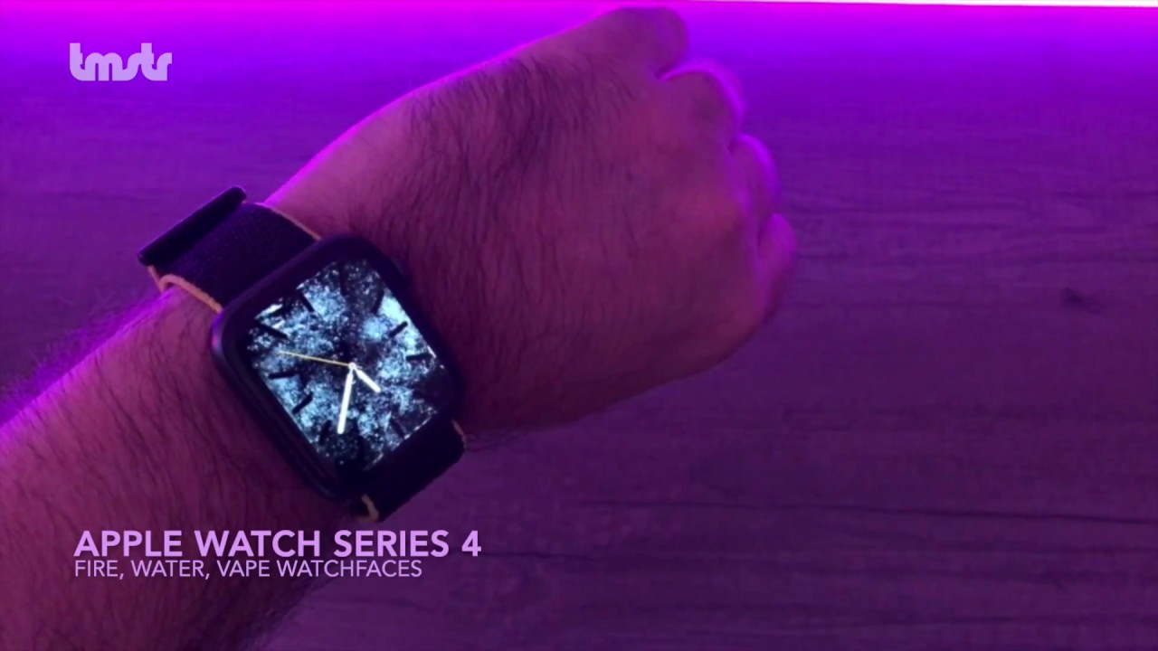 apple watch series 4 and water