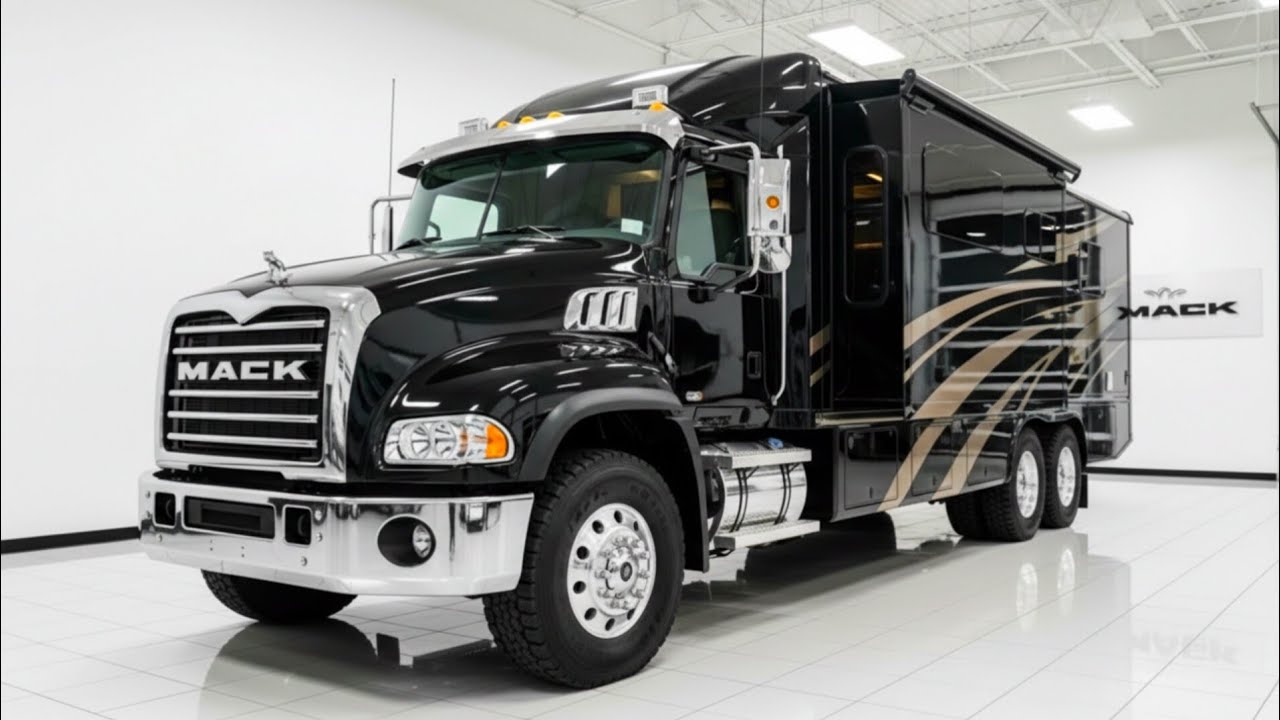 2026 Mack 6×6 Motorhome Camper — Самый безумный внедорожный дом на колесах в мире@TechDrive-n3z 