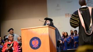 Maysa is Happy at Morgan State 2014 Honors Convocation