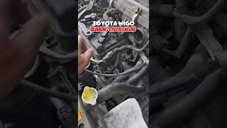 TOYOTA WIGO Blinking Check engine light how to diagnose?