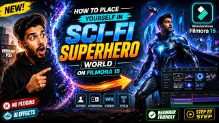 Turn Yourself Into a Sci-Fi Superhero in Filmora 15 (Easy Tutorial)