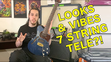 The Aesthetics Of My CUSTOM 7 String Guitar