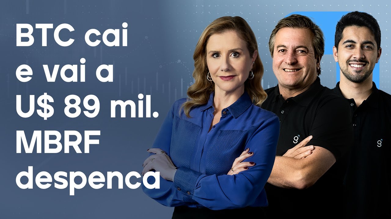 🔴 19/11/25 BTC cai e vai a U$ 89 mil | MBRF despenca | Fechamento de  Mercado