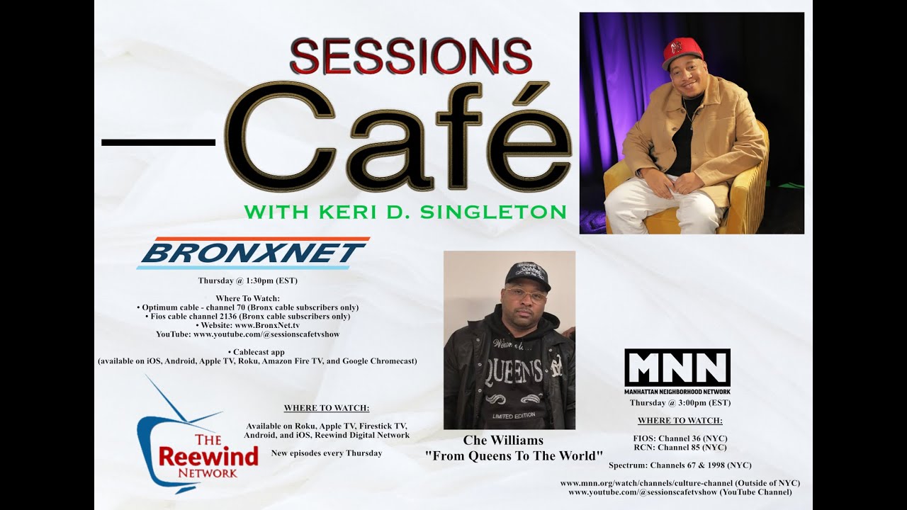 Sessions Cafe TV Show: Season 9 - Episode 5 - "From Queens To The World"