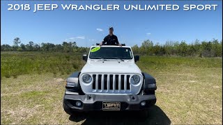 2018 JEEP Wrangler Unlimited Sport Review 2018 Jeep Wrangler Unlimited Sport Review