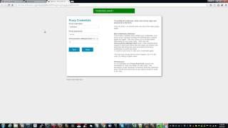 Automatically Authenticate Proxy With Credentials Username Password