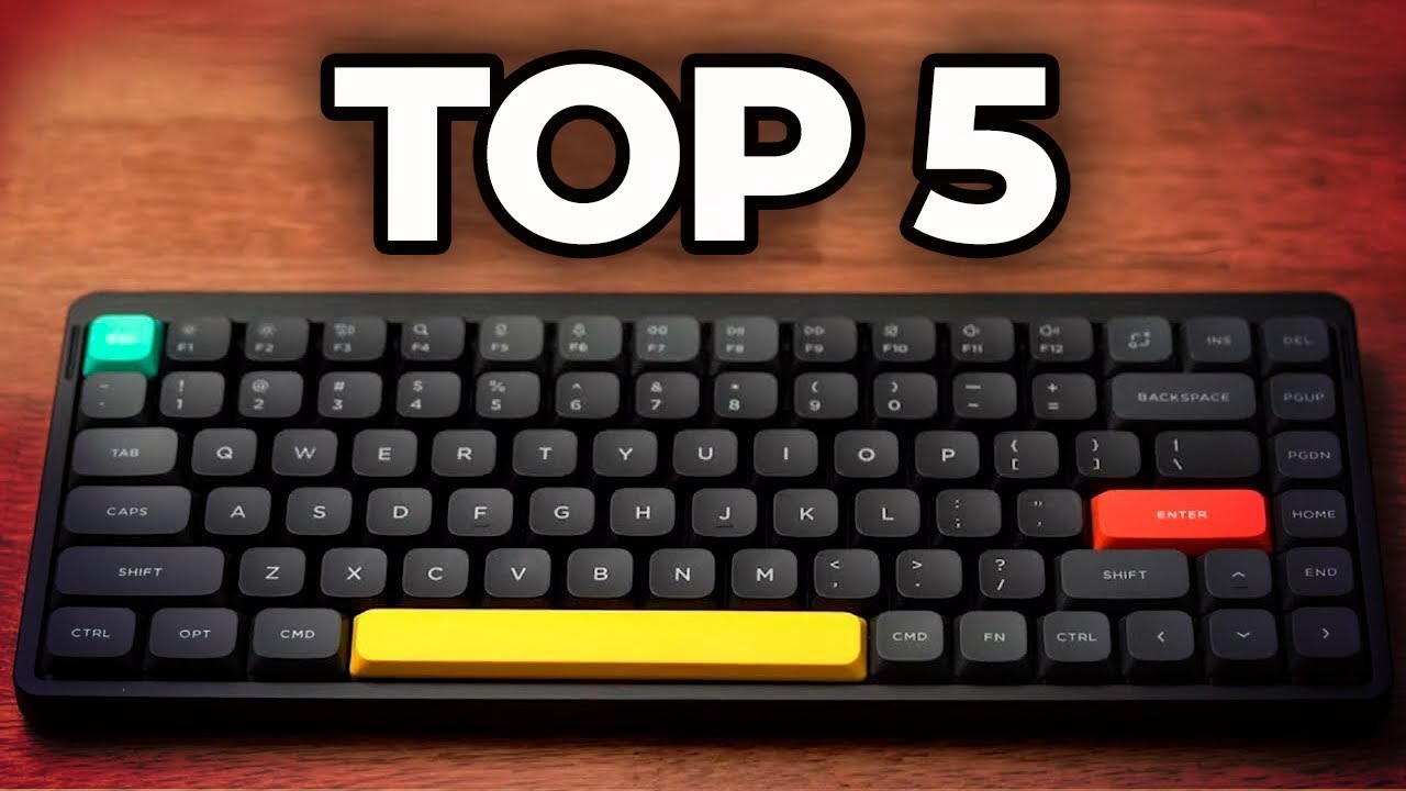 Top 5 Best Wireless Keyboards 2025 - YouTube